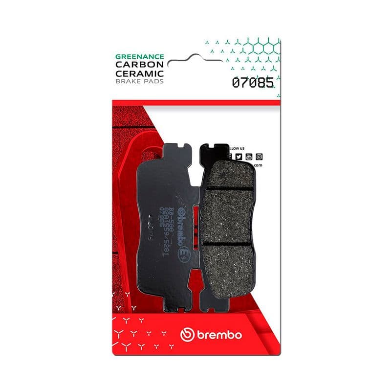 set placute frana,frana disc BREMBO PRIME - CarbonCeramic - CC 07085