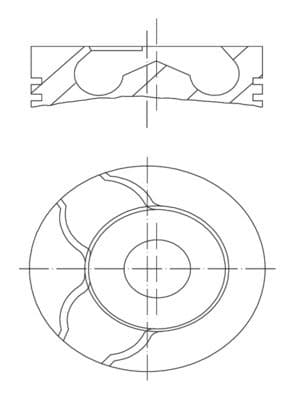 Piston MAHLE 010 15 01