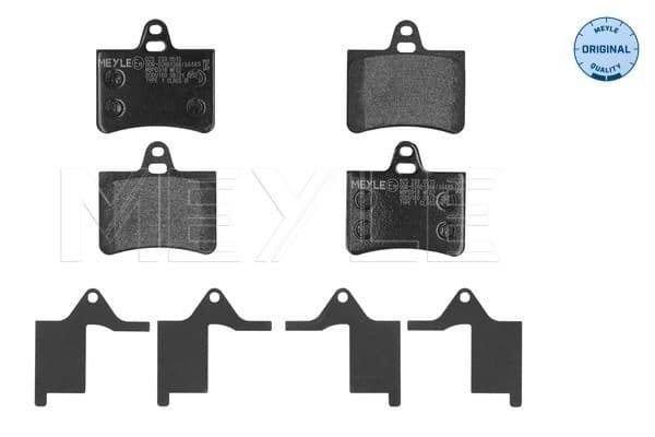 set placute frana,frana disc MEYLE -ORIGINAL: True to OE. 025 233 0515