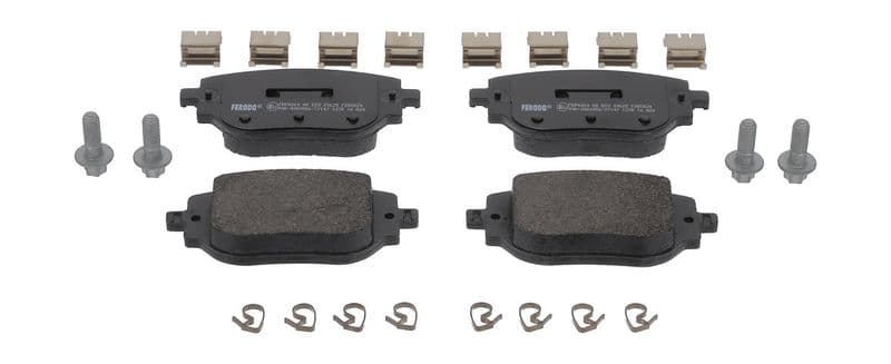 set placute frana,frana disc FERODO PREMIER ECO FRICTION FDB5524