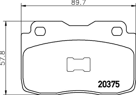 set placute frana,frana disc TEXTAR 2037501