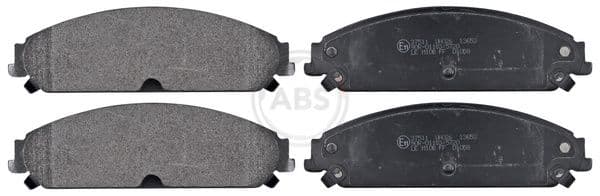 set placute frana,frana disc ABS 37511