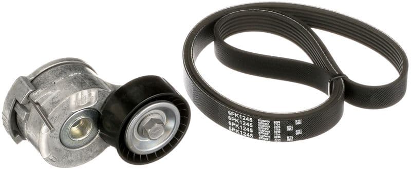 Set curea transmisie cu caneluri GATES Micro-V® K046PK1245
