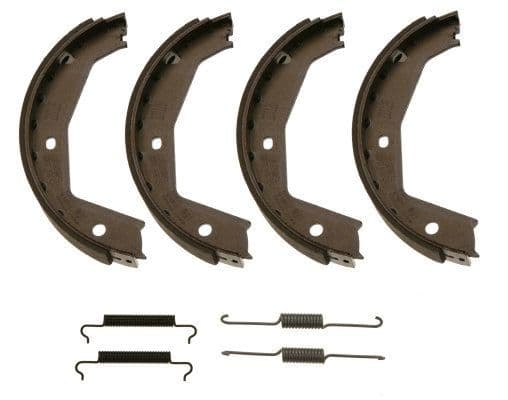 Set saboti frana, frana de mana TRW GS8606