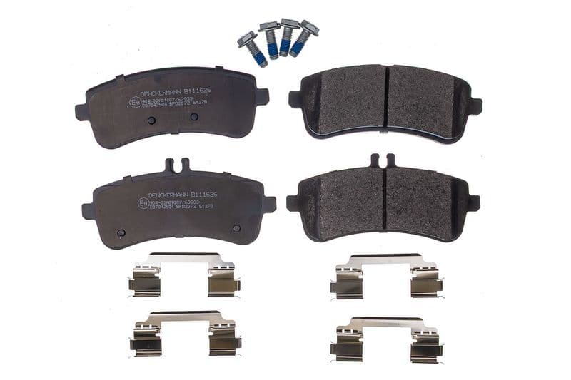 set placute frana,frana disc DENCKERMANN B111626