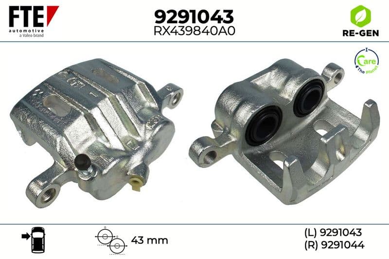 Etrier frana FTE 9291043