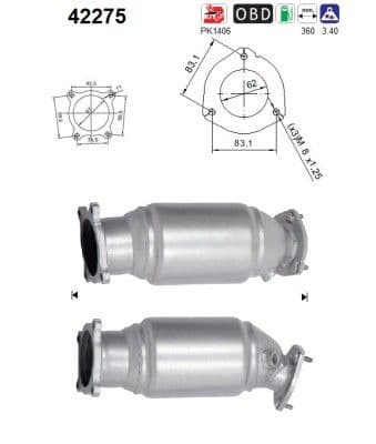 Catalizator AS-PL 42275