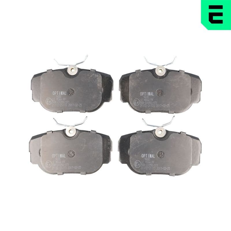 set placute frana,frana disc OPTIMAL BP-09600