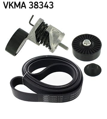 Set curea transmisie cu caneluri SKF VKMA 38343