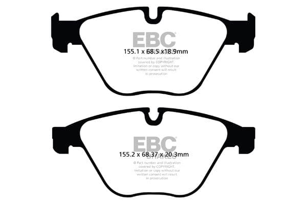 set placute frana,frana disc EBC Brakes DP42103R