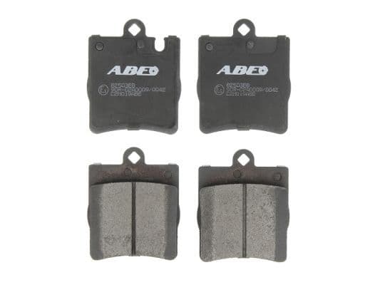 set placute frana,frana disc ABE C2M019ABE
