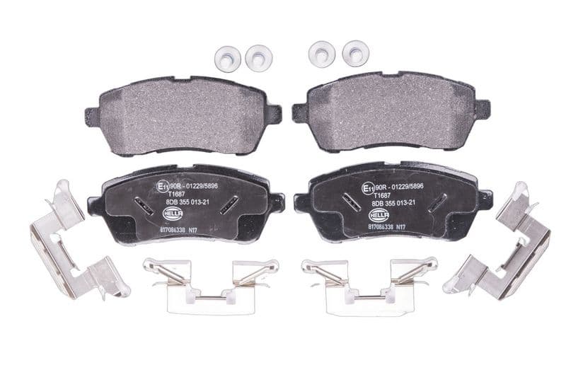 set placute frana,frana disc HELLA-PAGID 8DB 355 013-211