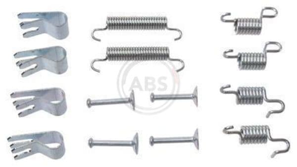 set accesorii, saboti frana parcare ABS 0850Q