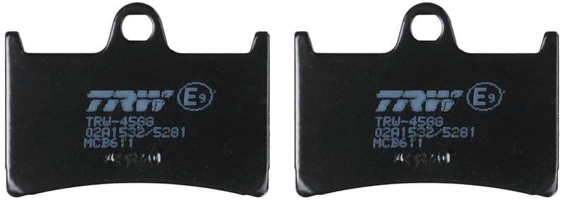 set placute frana,frana disc TRW Organic Allround MCB611