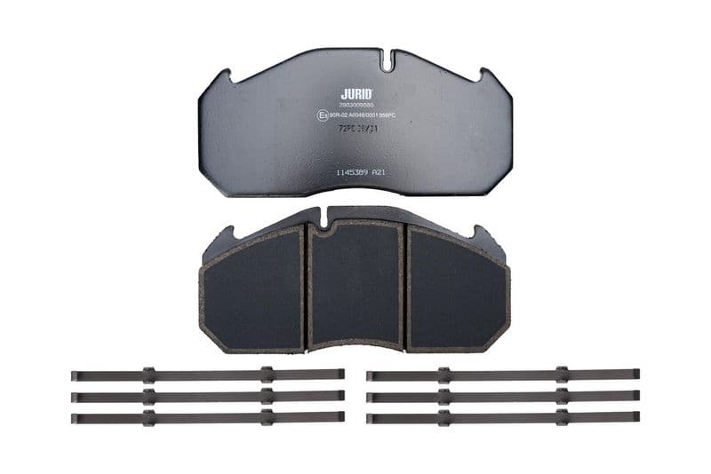 set placute frana,frana disc JURID 2903009560
