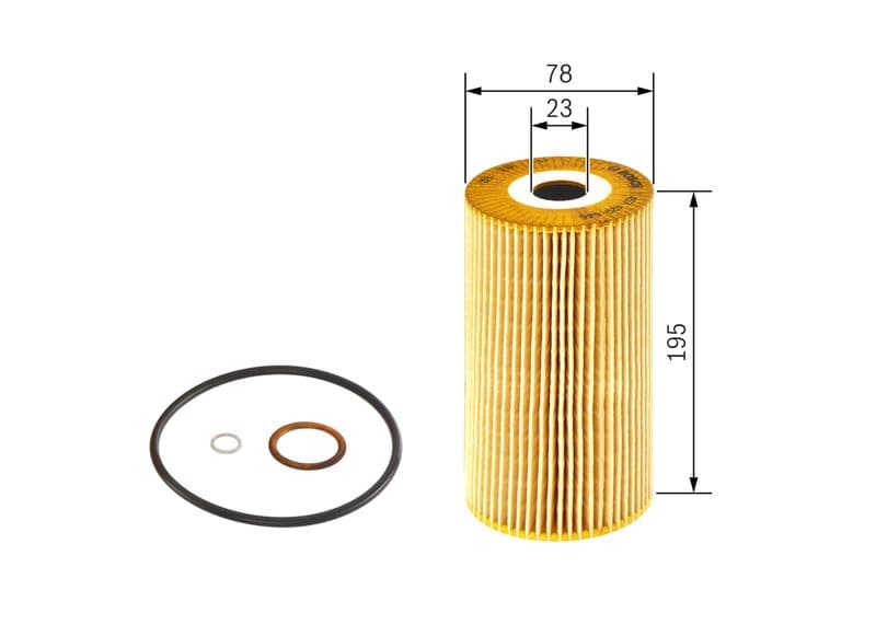 Filtru ulei BOSCH 1 457 429 646