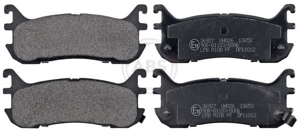 set placute frana,frana disc ABS 36927
