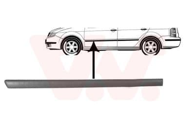 Elemente decorative/protectie, portiera VAN WEZEL 7625423