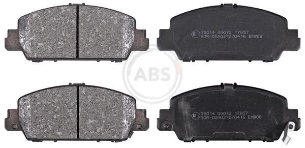set placute frana,frana disc ABS 35014