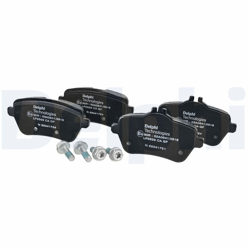 set placute frana,frana disc DELPHI LP2659
