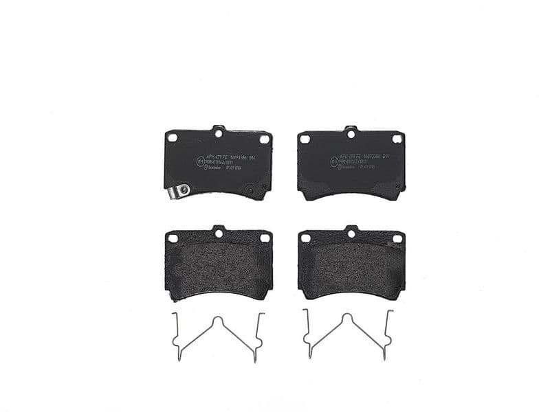 set placute frana,frana disc BREMBO PRIME LINE P 49 016