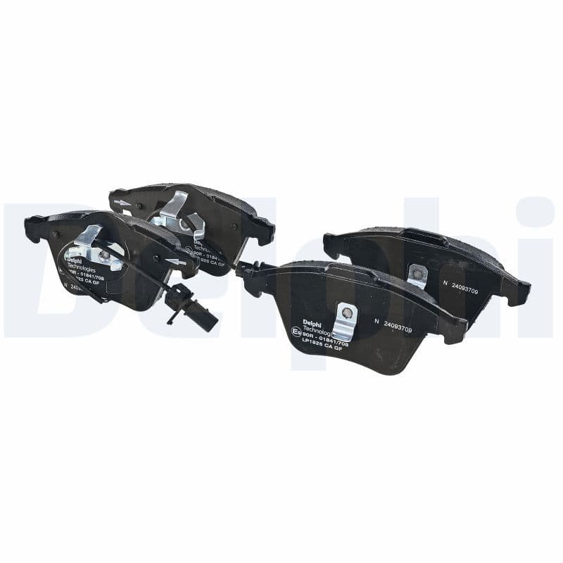set placute frana,frana disc DELPHI LP1825
