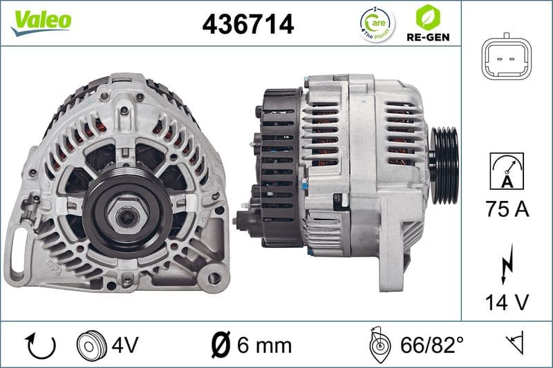 Generator / Alternator VALEO 436714
