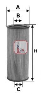 Filtru ulei SOFIMA S 5132 PE
