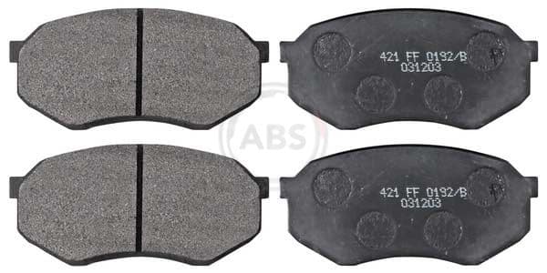 set placute frana,frana disc ABS 36680