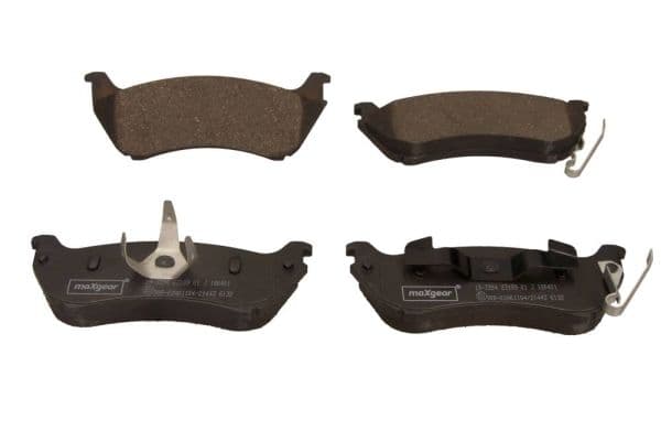 set placute frana,frana disc MAXGEAR 19-3394