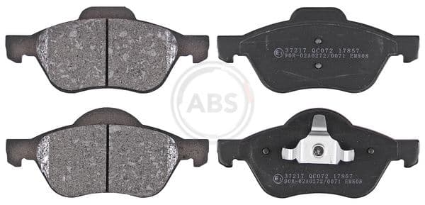 set placute frana,frana disc ABS 37217