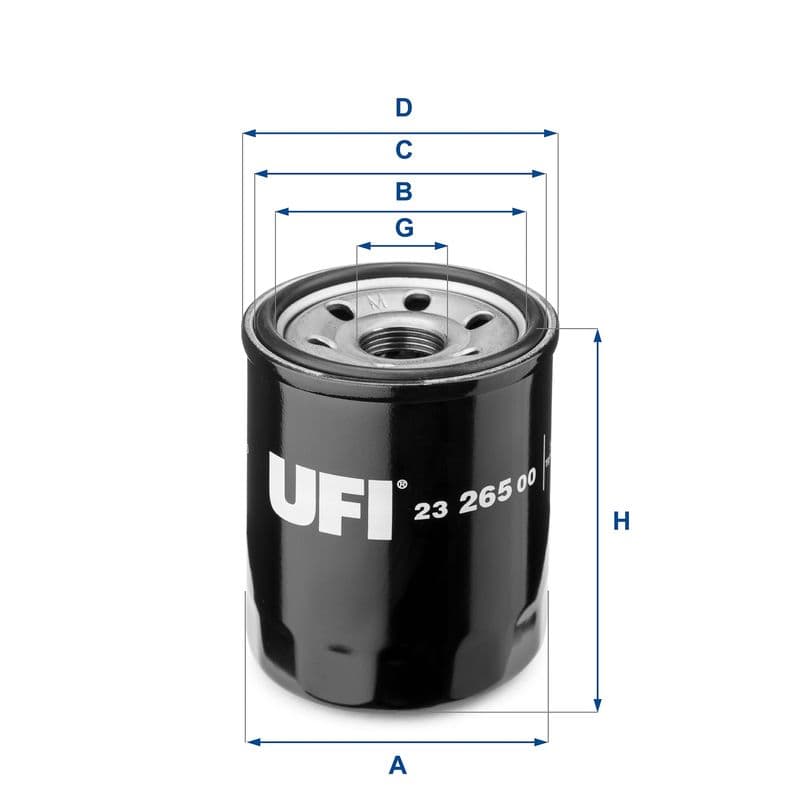 Filtru ulei UFI 23.265.00