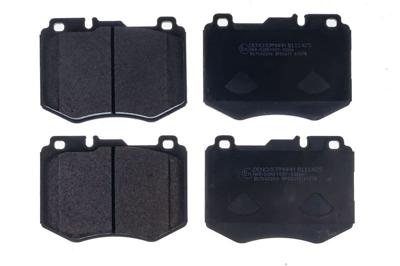 set placute frana,frana disc DENCKERMANN B111425