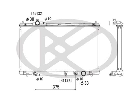 Radiator, racire motor KOYORAD PL012170