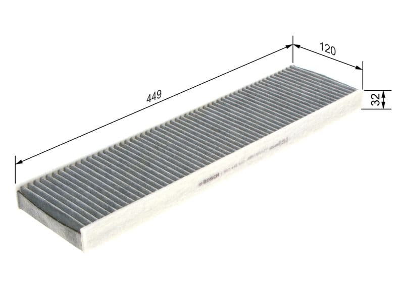 Filtru, aer habitaclu BOSCH 1 987 435 537