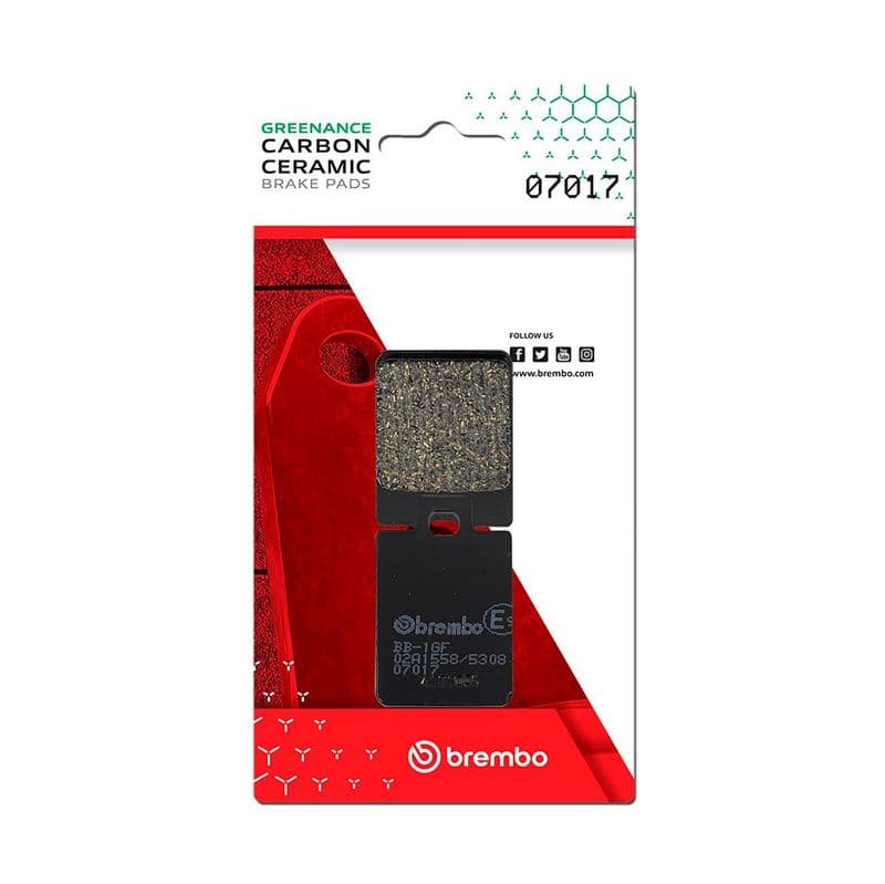 set placute frana,frana disc BREMBO PRIME - CarbonCeramic - CC 07017