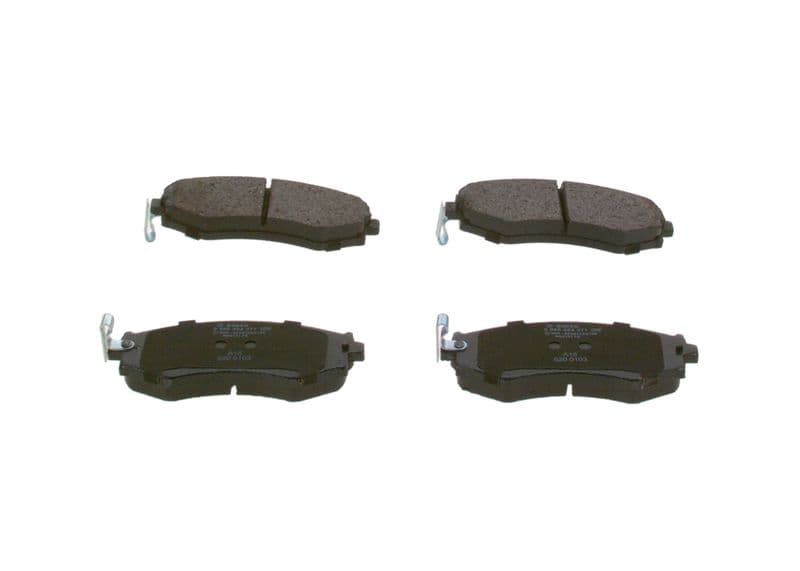 set placute frana,frana disc BOSCH 0 986 494 571