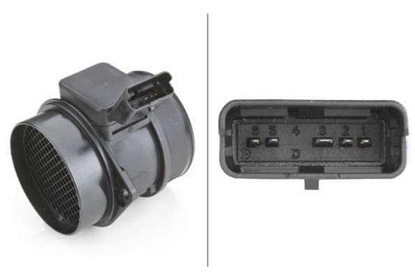 senzor debit aer HELLA 8ET 009 142-321