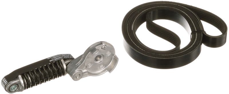 Set curea transmisie cu caneluri GATES Micro-V® E-START™ K016PK803EST
