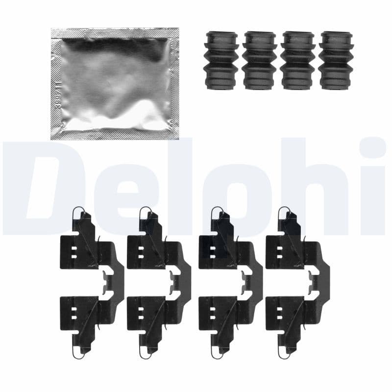 Set accesorii, placute frana DELPHI LX0550