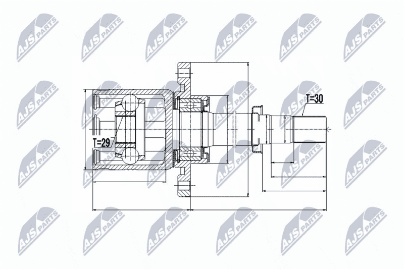 Set articulatie, planetara NTY NPW-NS-051