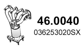 Catalizator ASSO 46.0040