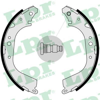 Set saboti frana LPR 05280