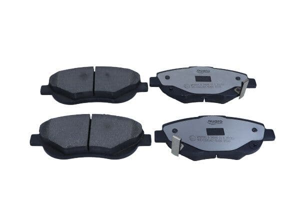 set placute frana,frana disc QUARO SILVER CERAMIC QP6990C