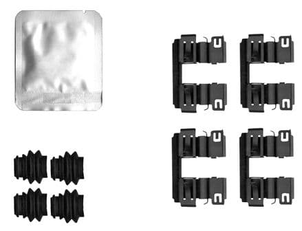 Set accesorii, placute frana TEXTAR 82563100