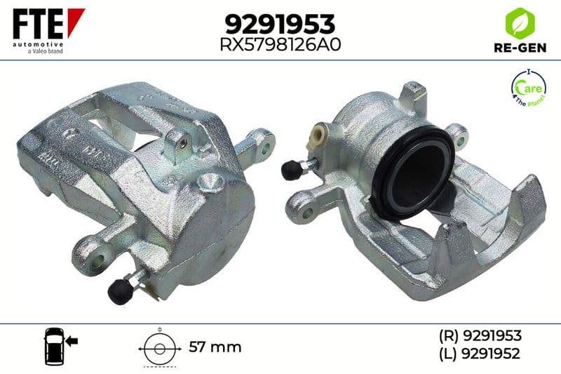 Etrier frana FTE 9291953