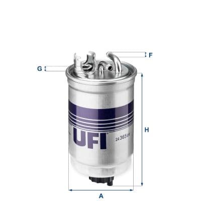 filtru combustibil UFI 24.365.01