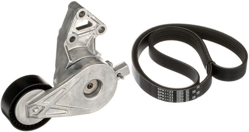 Set curea transmisie cu caneluri GATES Micro-V® K036PK1123