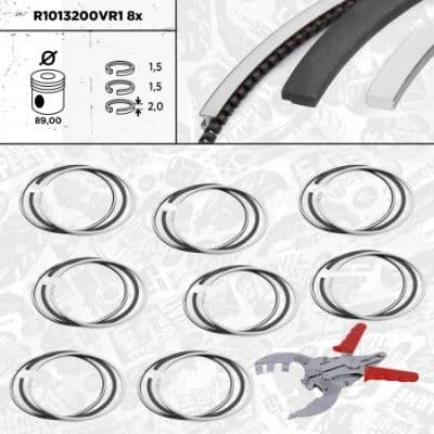 Set segmenti piston ET ENGINETEAM R1013200VR1