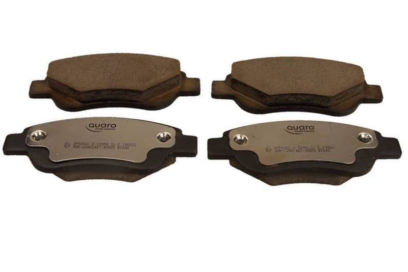 set placute frana,frana disc QUARO SILVER CERAMIC QP5456C
